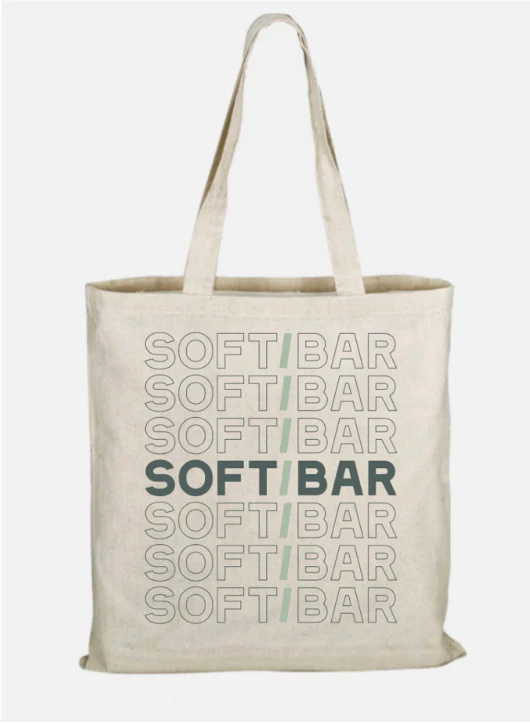 Soft Bar Brooklyn magazine tote